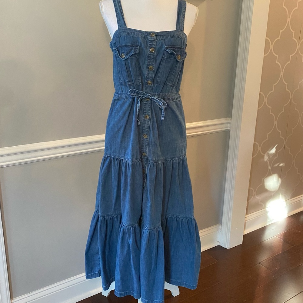 Buffalo David Bitton Rio Denim Long  Dress